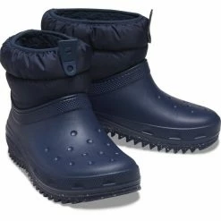 Crocs Classic Neo Puff Shorty Boots Women navy 10 Crocs Classic Neo Puff Shorty Boots Women navy -Winter Boots & Shoes Shop crocs classic neo puff shorty boots women navy 3