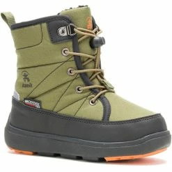 Kamik Luge Boots Kids olive/orange