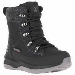 Kamik Owl Boots Boys black -Winter Boots & Shoes Shop kamik owl boots boys black 2