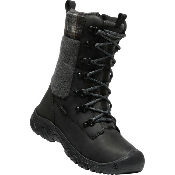 Keen Greta Tall WP Boots Women black/black plaid 3 Keen Greta Tall WP Boots Women black/black plaid