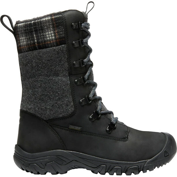Keen Greta Tall WP Boots Women black/black plaid 4 Keen Greta Tall WP Boots Women black/black plaid - Image 2