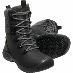 Keen Greta WP Boots Women black/black wool -Winter Boots & Shoes Shop keen greta wp boots women black black wool 6