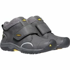Keen Kootenay III Mid WP Shoes Kids black/keen yellow -Winter Boots & Shoes Shop keen kootenay iii mid wp schuhe kinder black keen yellow 3