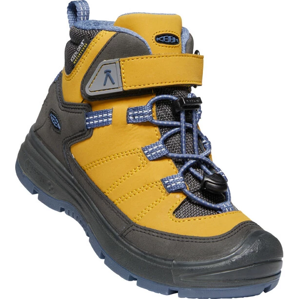 Keen Redwood Mid WP Shoes Kids harvest gold/vintage indigo 3 Keen Redwood Mid WP Shoes Kids harvest gold/vintage indigo