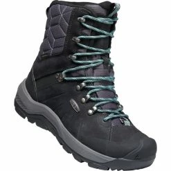 Keen Revel IV High Polar Shoes Women black/north atlantic