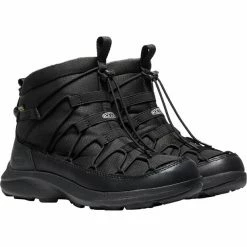 Keen Uneek SNK Chukka II WP Shoes Women black/black -Winter Boots & Shoes Shop keen uneek snk chukka ii wp shoes women black black 3