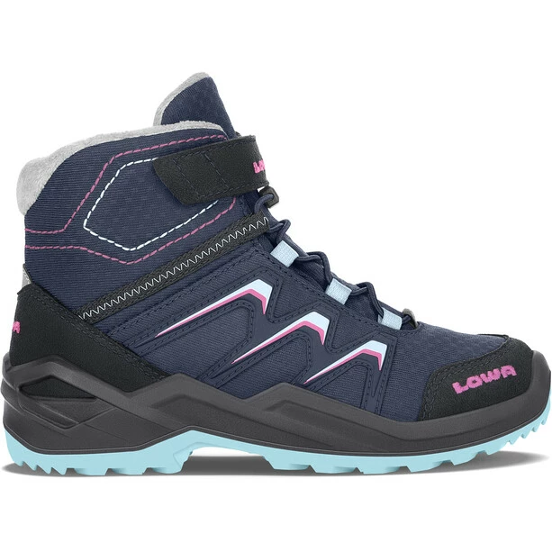 Lowa Maddox Warm GTX Boots Kids navy/berry 3 Lowa Maddox Warm GTX Boots Kids navy/berry