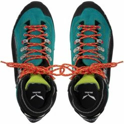 SALEWA Condor Evo GTX Alpine Boots Women cactus/teal -Winter Boots & Shoes Shop salewa condor evo gtx alpine boots women cactus teal 3