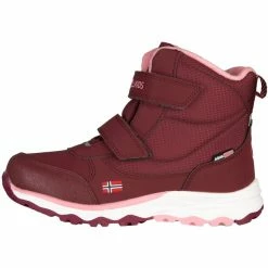 TROLLKIDS Hafjell Winter Boots Kids maroon red/antique rose