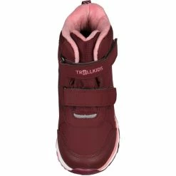 TROLLKIDS Hafjell Winter Boots Kids maroon red/antique rose -Winter Boots & Shoes Shop trollkids hafjell winter boots kids maroon red antique rose 3