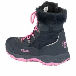 TROLLKIDS Hemsedal Winter Boots Girls navy/magenta -Winter Boots & Shoes Shop trollkids hemsedal winter boots girls navy magenta 3