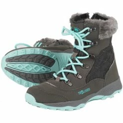 TROLLKIDS Hemsedal Winter Boots Girls steel grey/mint -Winter Boots & Shoes Shop trollkids hemsedal winter boots girls steel grey mint 4