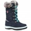 TROLLKIDS Holmenkollen Snow Boots Girls navy/mint -Winter Boots & Shoes Shop trollkids holmenkollen schneestiefel maedchen navy mint 1
