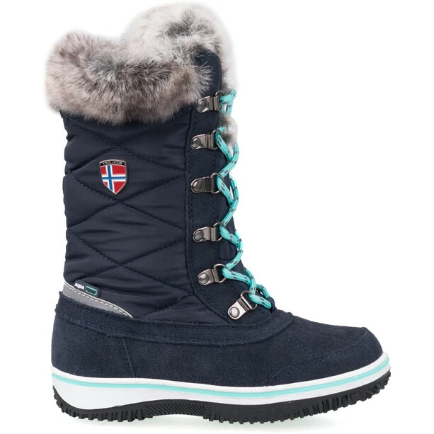TROLLKIDS Holmenkollen Snow Boots Girls navy/mint 4 TROLLKIDS Holmenkollen Snow Boots Girls navy/mint - Image 2