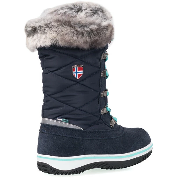 TROLLKIDS Holmenkollen Snow Boots Girls navy/mint 5 TROLLKIDS Holmenkollen Snow Boots Girls navy/mint - Image 3
