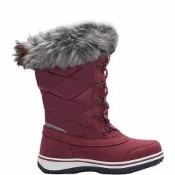 TROLLKIDS Holmenkollen Snow Boots Girls maroon red -Winter Boots & Shoes Shop trollkids holmenkollen snow boots girls maroon red 3