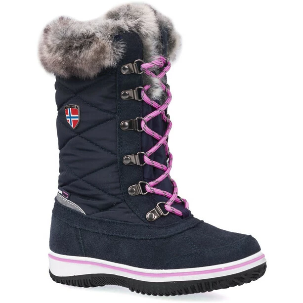 TROLLKIDS Holmenkollen Snow Boots Girls navy/magenta 3 TROLLKIDS Holmenkollen Snow Boots Girls navy/magenta