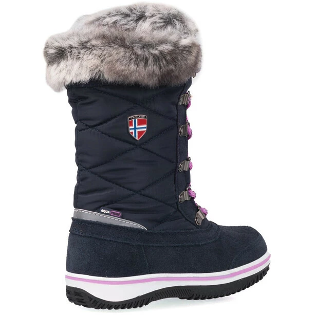TROLLKIDS Holmenkollen Snow Boots Girls navy/magenta 5 TROLLKIDS Holmenkollen Snow Boots Girls navy/magenta - Image 3