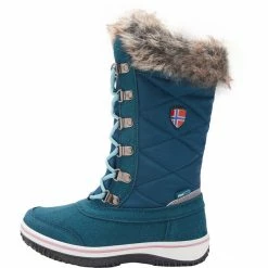 TROLLKIDS Holmenkollen Snow Boots Girls teal/aqua -Winter Boots & Shoes Shop trollkids holmenkollen snow boots girls teal aqua 2