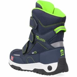 TROLLKIDS Lofoten Winter Boots Kids navy/viper green -Winter Boots & Shoes Shop trollkids lofoten winter boots kids navy viper green 3