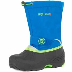 TROLLKIDS Telemark XT Winter Boots Kids medium blue/viper green
